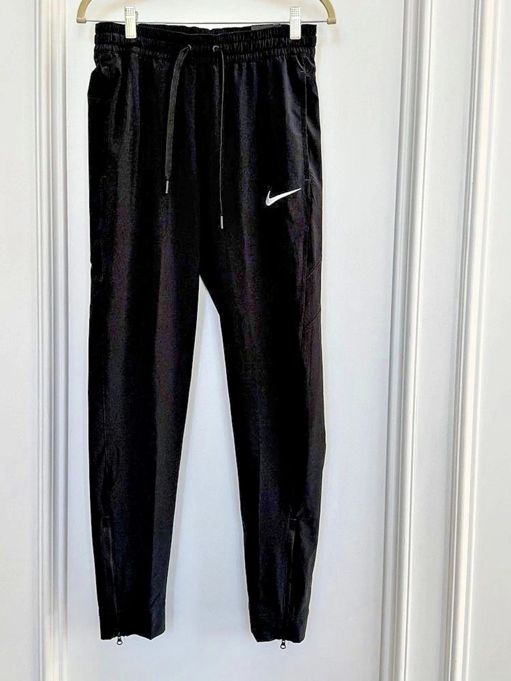 Nike Men’s Dri-FIT Basketball Pants Black Size Small CW2660-010 NWT